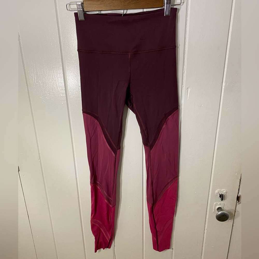 Lululemon Color Me‎ Ombre Tights EUC Size 4